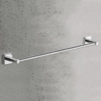 Towel Bar 24 Inch Modern Chrome Towel Bar Gedy FJ21-60-13
